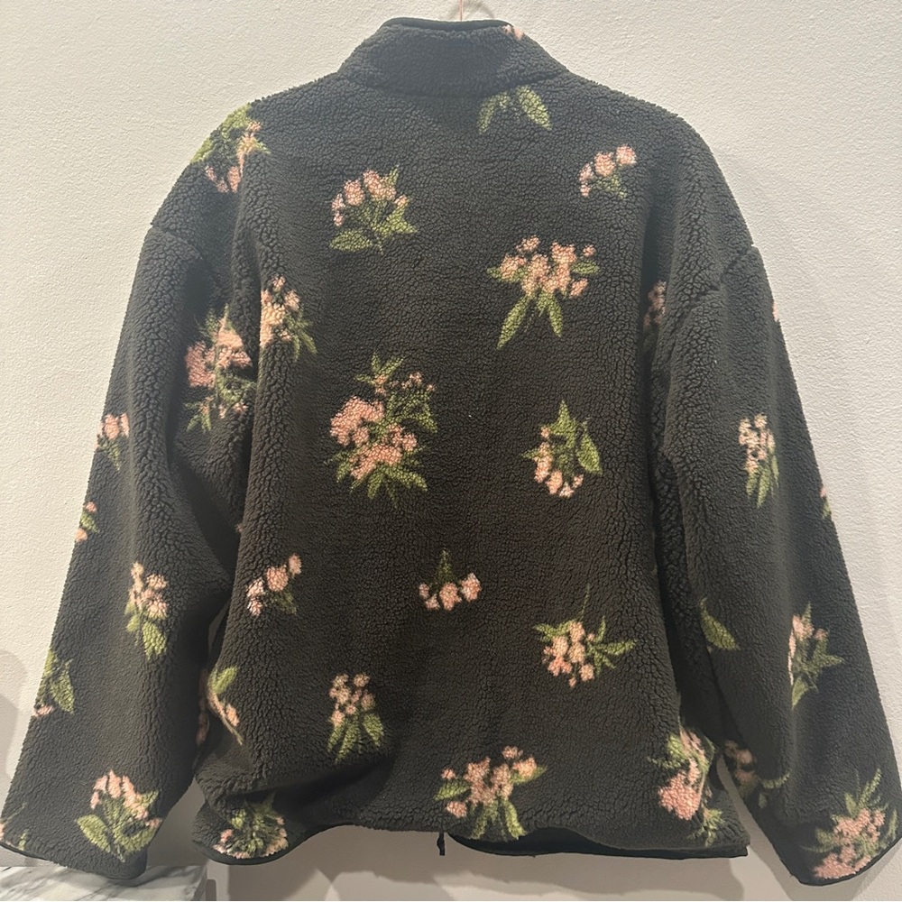 Woolrich Floral Fleece Medium SOLD OUT - Picture 6 of 9